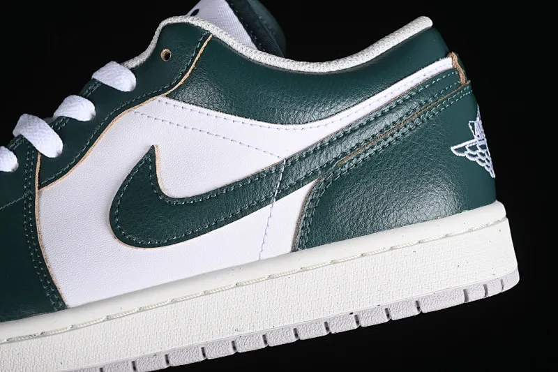 All categories Air Jordan Jordan series basketball shoes Air Jordan 1 Low G version pure original Air Jordan 1 Low AJ1 Joe 1 white green low-top cultural casual sneakers FQ7687-300
